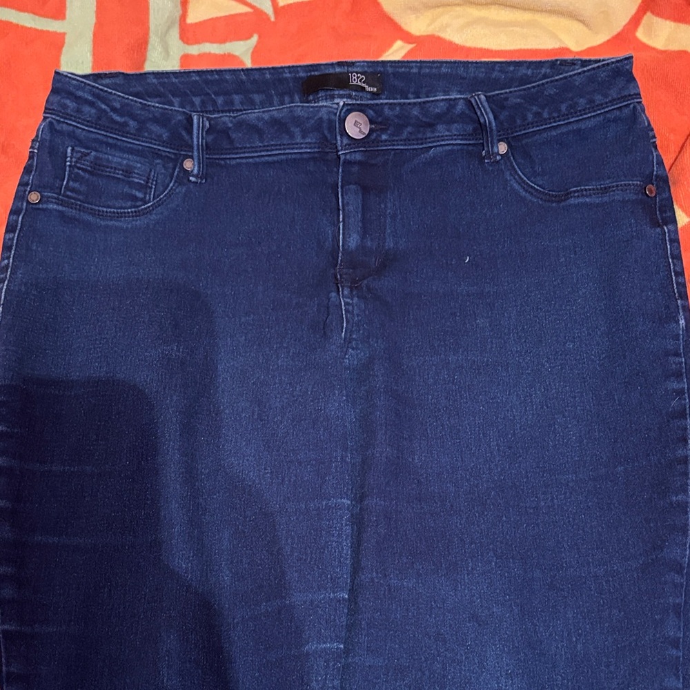 1822 Denim Deep Indigo Women’s Jeggings | 16W